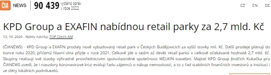 KPD Group a EXAFIN nabídnou retail parky za 2,7 mld. Kč-000249.png