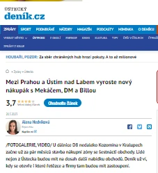 Mezi Prahou a Ústím nad Labem vyroste nový nákupák s Mekáčem, DM a Billou - Úste-000518.png